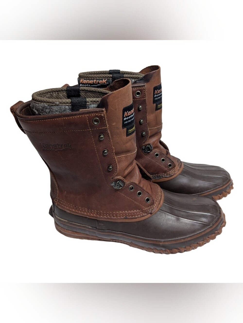 Kenetrek Men 10" Rancher Pac Boot Thinsulate Ultra Leather Steel Shank Size 11